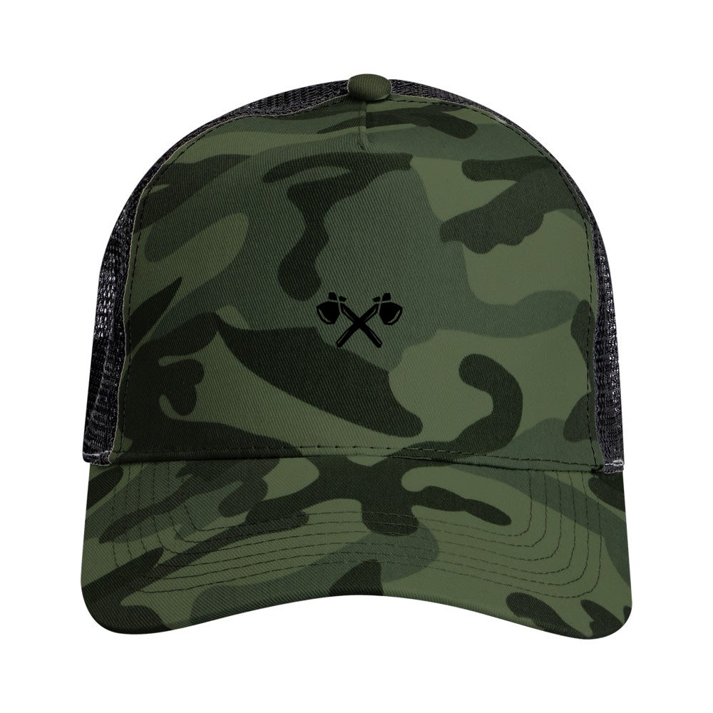 Stix & Stonez | Camo Trucker Cap >bestickt<