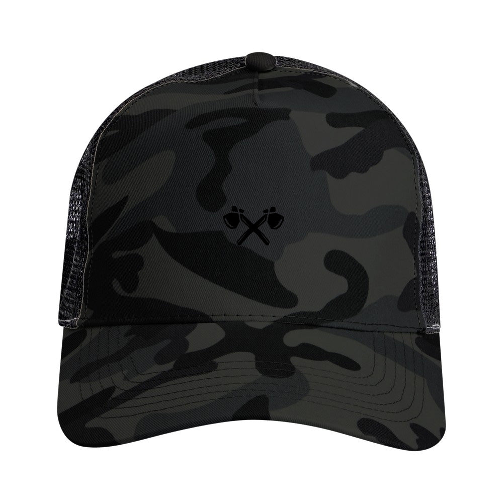 Stix & Stonez | Camo Trucker Cap >bestickt<