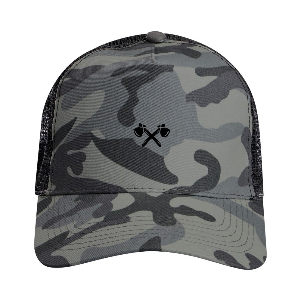 Stix & Stonez | Camo Trucker Cap >bestickt<