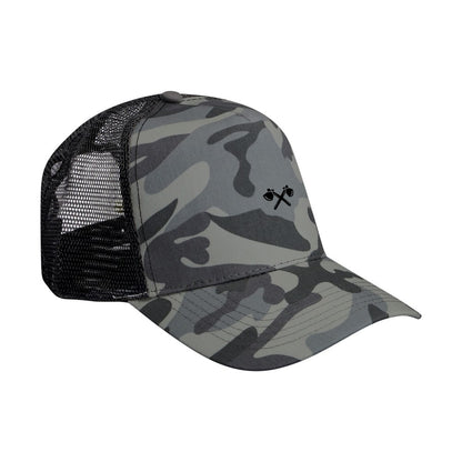 Stix & Stonez | Camo Trucker Cap >bestickt<